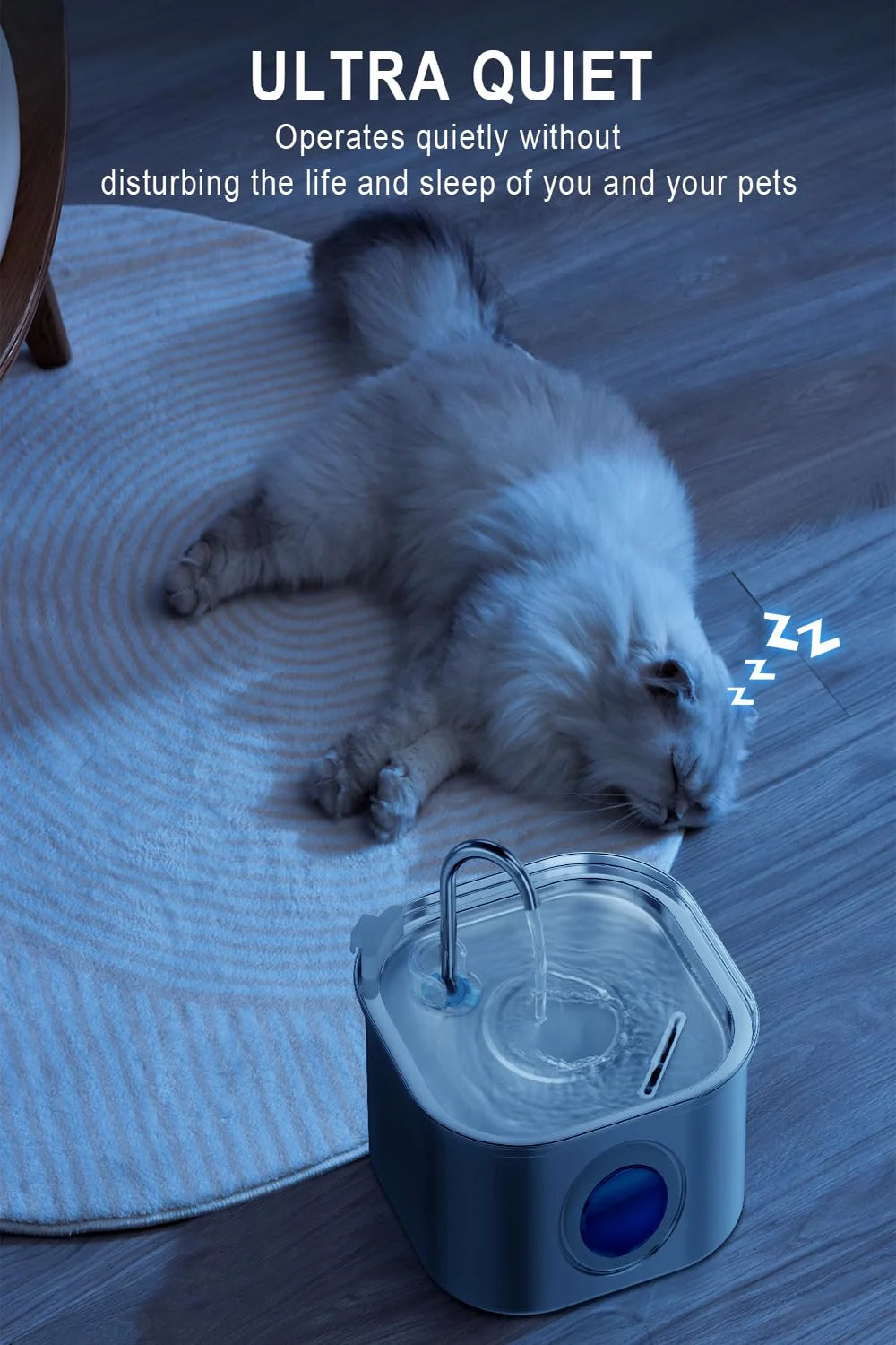 Purriflow Stainless Steel Fountain